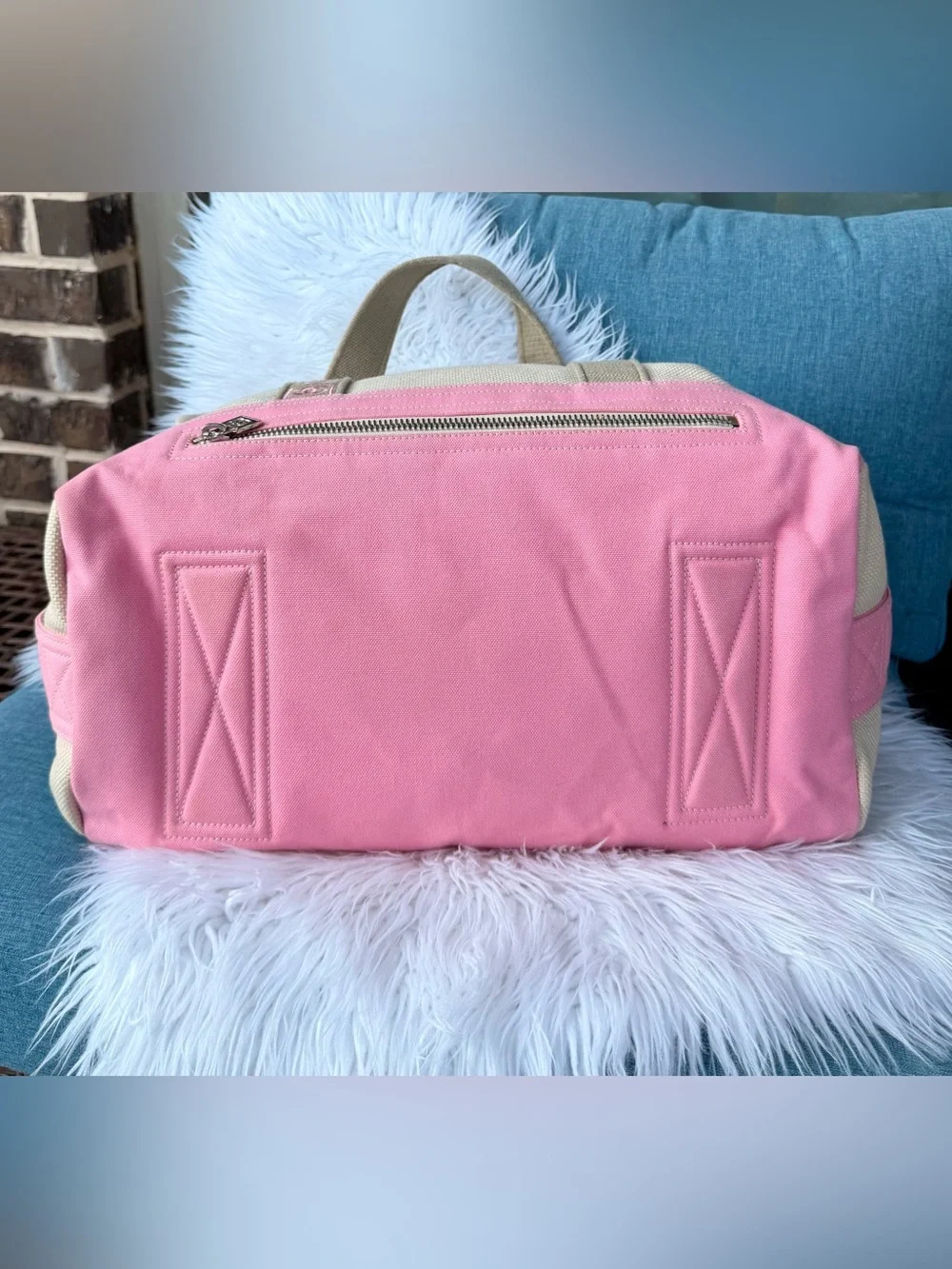 AUTHENTIC VINTAGE CHANEL SPORTS DUFFLE / BOSTON BAG 🩷